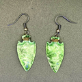 Uranium Glass Earrings