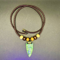 Uranium Glass Necklace